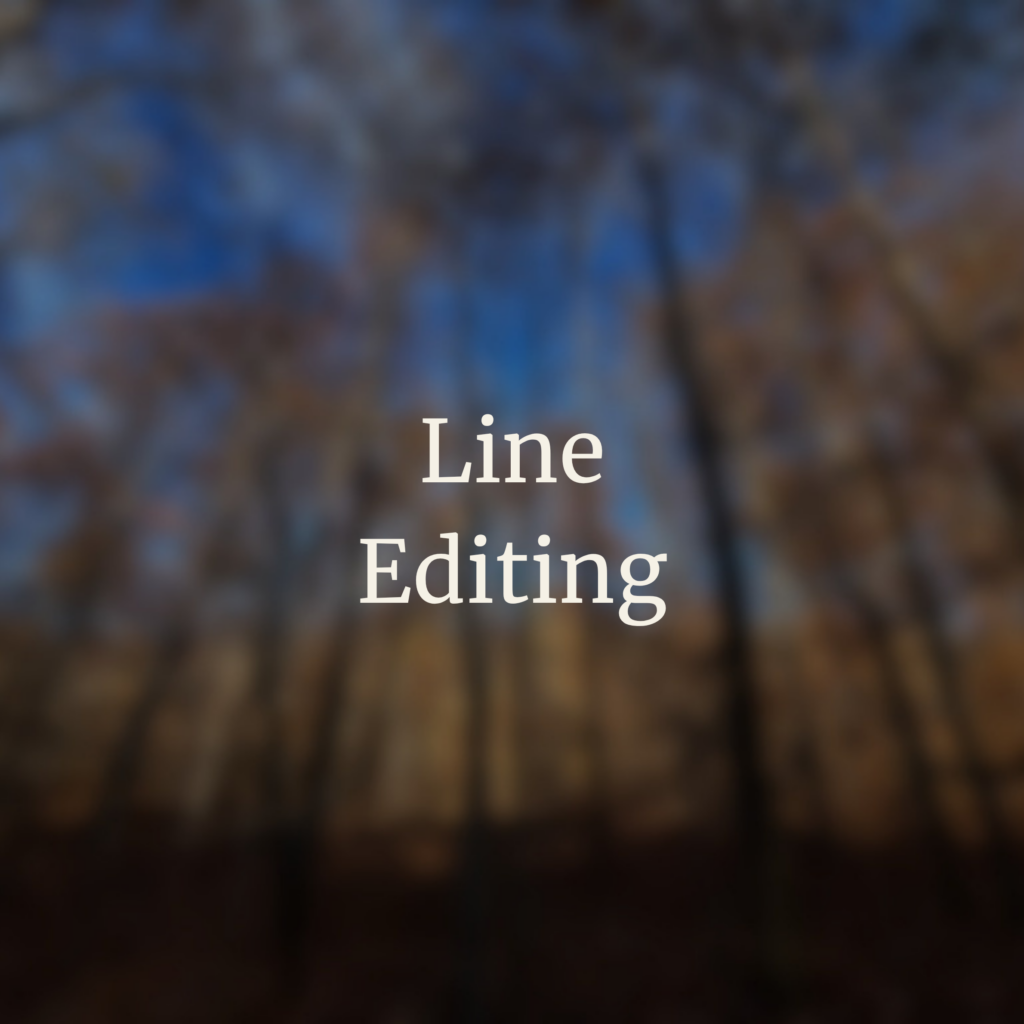 line editing